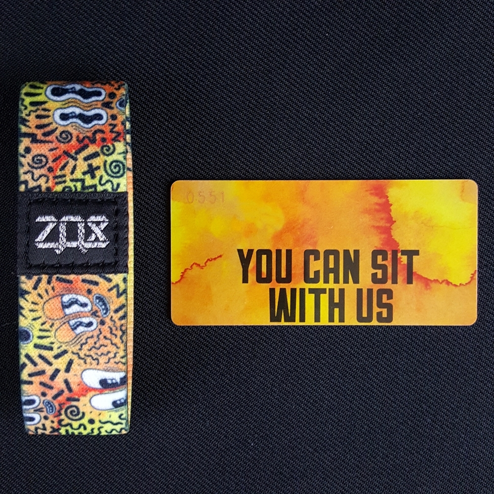 Zox - You Can Sit With Us - Wristband Strap